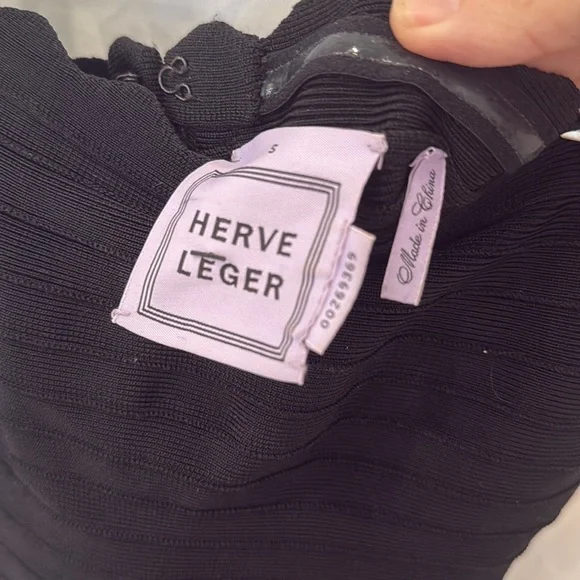 Herve Leger Black Cocktail Party Dress sz small from
The real real - Picture 7 of 8